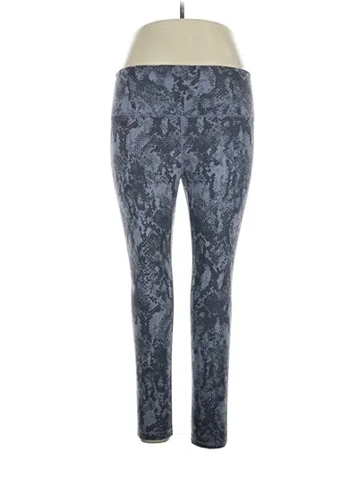 Pre-owned Zella Active Pants In Blue