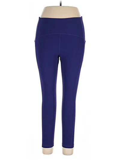 Pre-owned Zella Active Pants In Blue