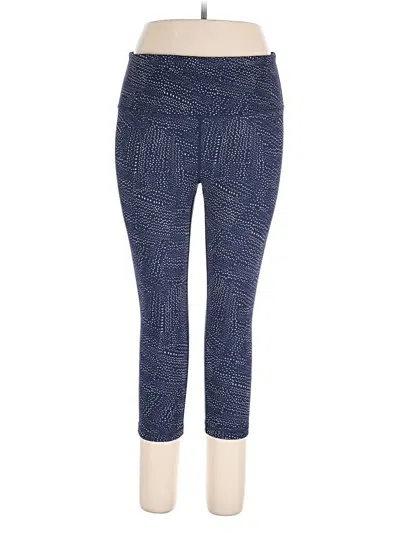 Pre-owned Zella Active Pants In Blue