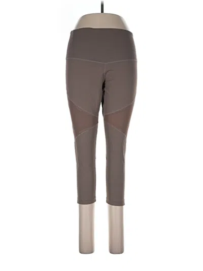 Pre-owned Zella Active Pants In Brown