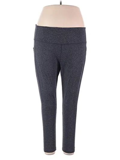 Pre-owned Zella Active Pants In Gray