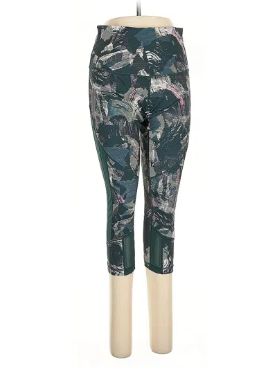 Pre-owned Zella Active Pants In Green