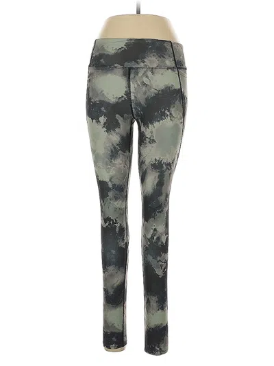 Pre-owned Zella Active Pants In Green