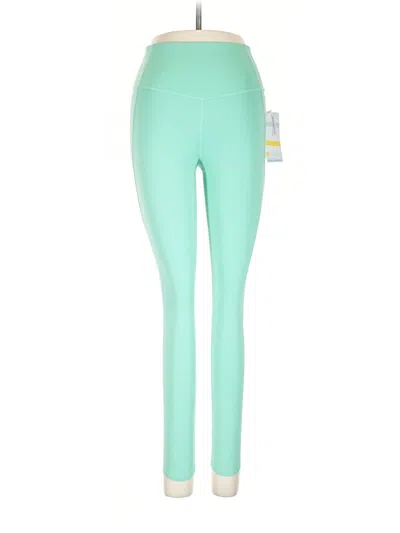 Pre-owned Zella Active Pants In Green