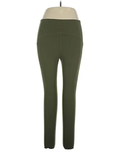 Pre-owned Zella Active Pants In Green