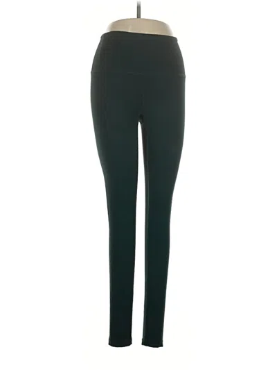 Pre-owned Zella Active Pants In Green