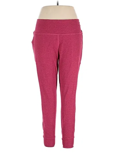 Pre-owned Zella Active Pants In Pink