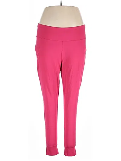 Pre-owned Zella Active Pants In Pink