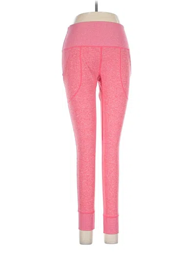 Pre-owned Zella Active Pants In Pink