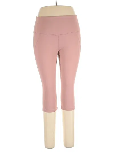 Pre-owned Zella Active Pants In Pink