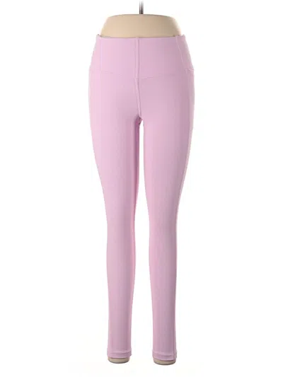 Pre-owned Zella Active Pants In Pink