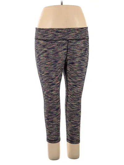 Pre-owned Zella Active Pants In Purple