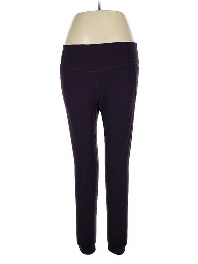 Pre-owned Zella Active Pants In Purple