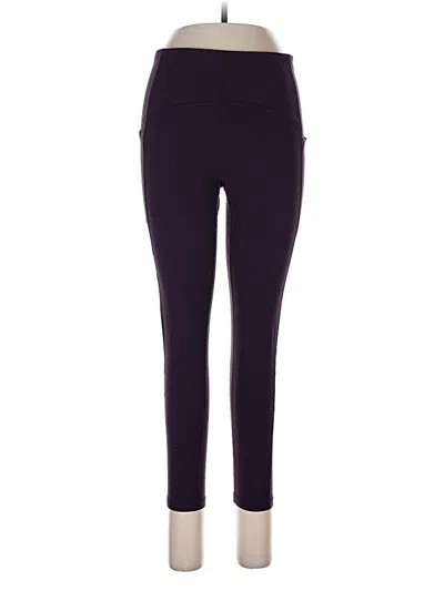 Pre-owned Zella Active Pants In Purple