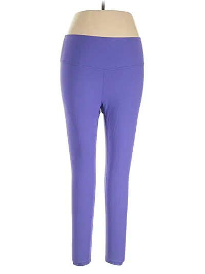 Pre-owned Zella Active Pants In Purple