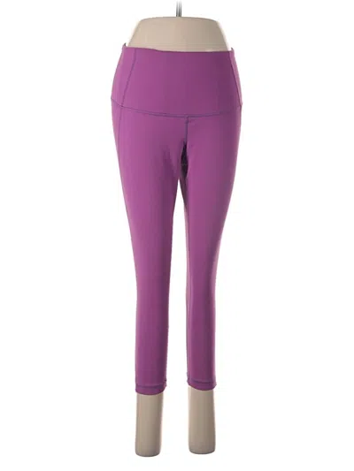 Pre-owned Zella Active Pants In Purple