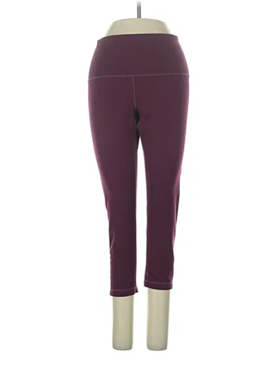 Pre-owned Zella Active Pants In Purple