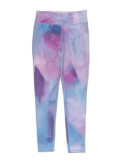 Pre-owned Zella Kids' Active Pants In Purple