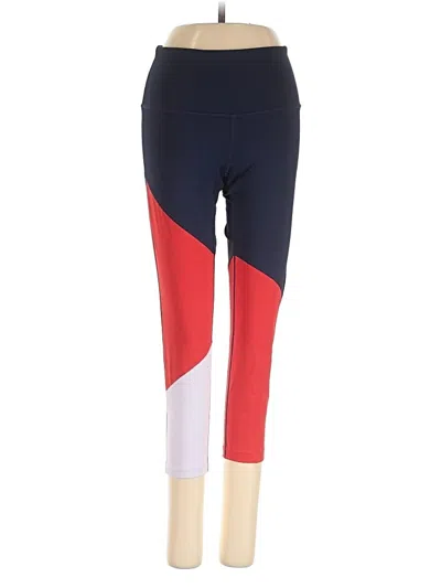 Pre-owned Zella Active Pants In Red