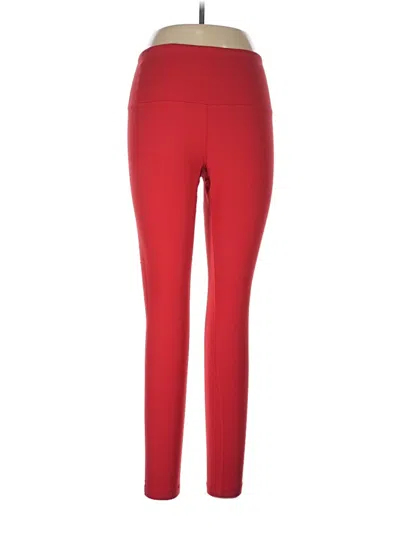 Pre-owned Zella Active Pants In Red