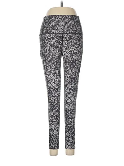 Pre-owned Zella Active Pants In Silver