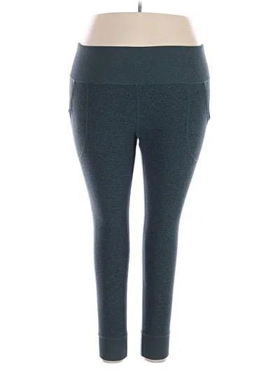 Pre-owned Zella Active Pants In Teal