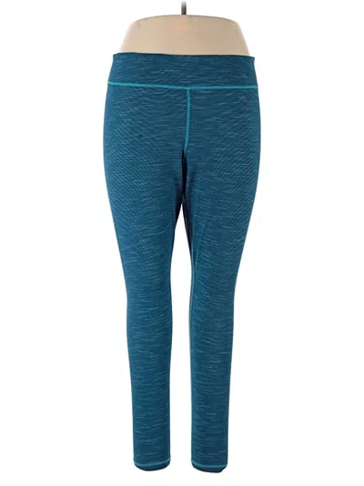 Pre-owned Zella Active Pants In Teal