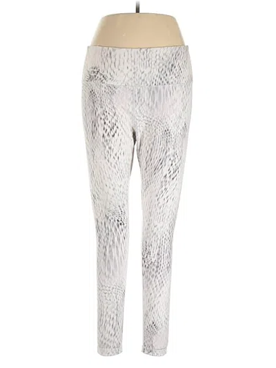 Pre-owned Zella Active Pants In White