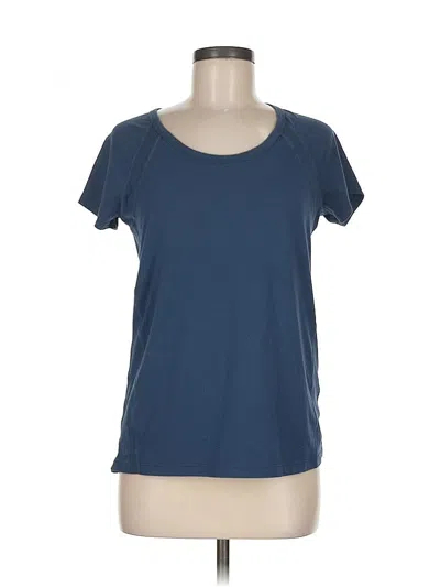 Pre-owned Zella Active T-shirt In Blue