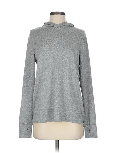 Pre-owned Zella Active T-shirt In Gray