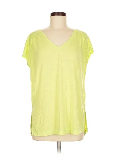 Pre-owned Zella Active T-shirt In Green