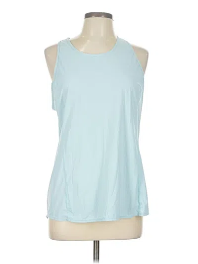 Pre-owned Zella Active Tank Top In Blue