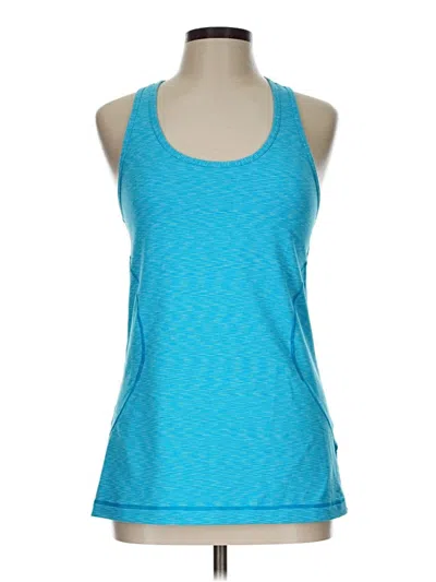 Pre-owned Zella Active Tank Top In Blue