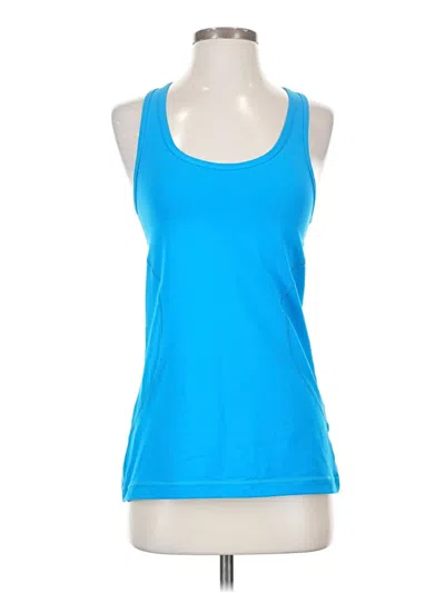 Pre-owned Zella Active Tank Top In Blue