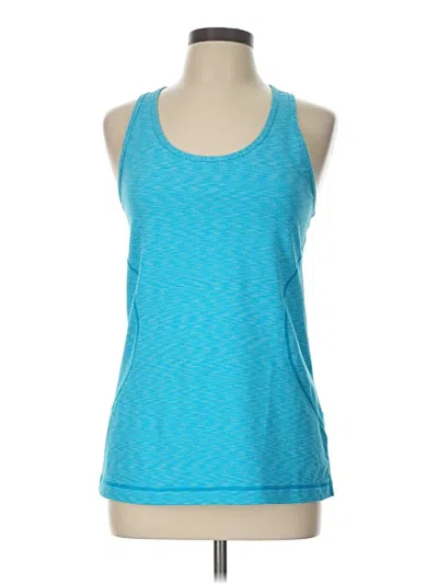 Pre-owned Zella Active Tank Top In Blue