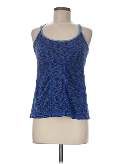 Pre-owned Zella Active Tank Top In Blue