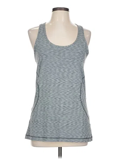 Pre-owned Zella Active Tank Top In Gray
