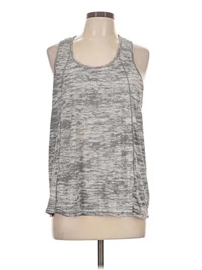 Pre-owned Zella Active Tank Top In Gray