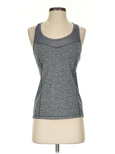 Pre-owned Zella Active Tank Top In Gray