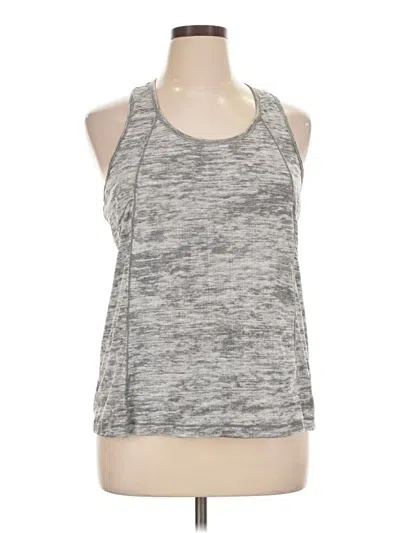 Pre-owned Zella Active Tank Top In Gray