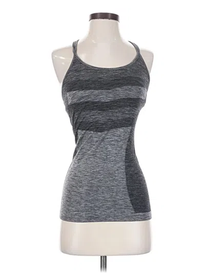 Pre-owned Zella Active Tank Top In Gray