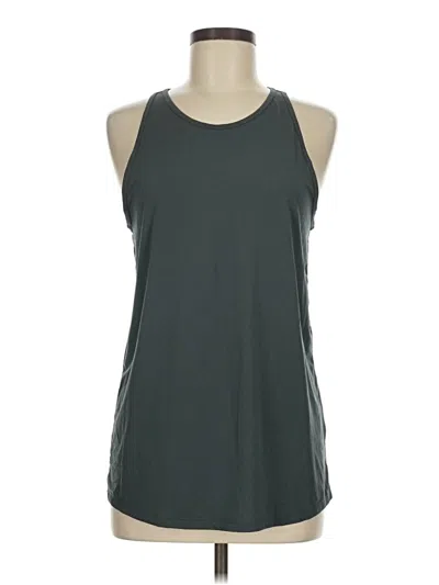 Pre-owned Zella Active Tank Top In Gray