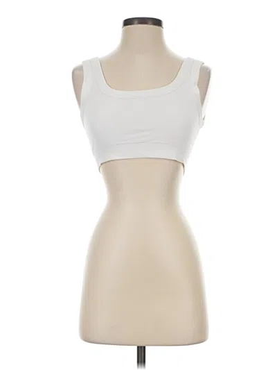 Pre-owned Zella Active Tank Top In Ivory