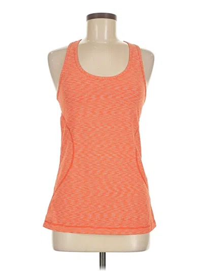 Pre-owned Zella Active Tank Top In Orange