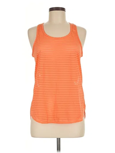 Pre-owned Zella Active Tank Top In Orange