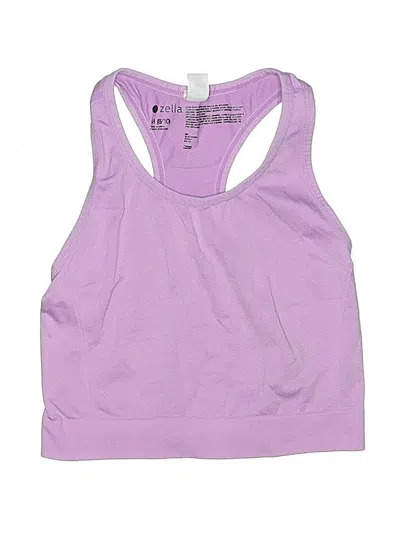Pre-owned Zella Kids' Active Tank Top In Purple