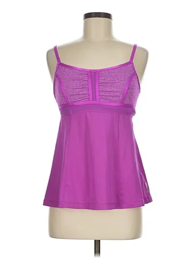 Pre-owned Zella Active Tank Top In Purple