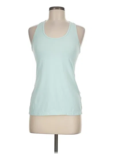 Pre-owned Zella Active Tank Top In Teal