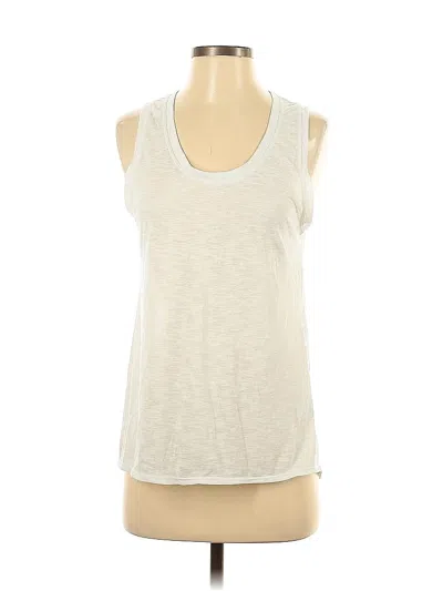 Pre-owned Zella Active Tank Top In White