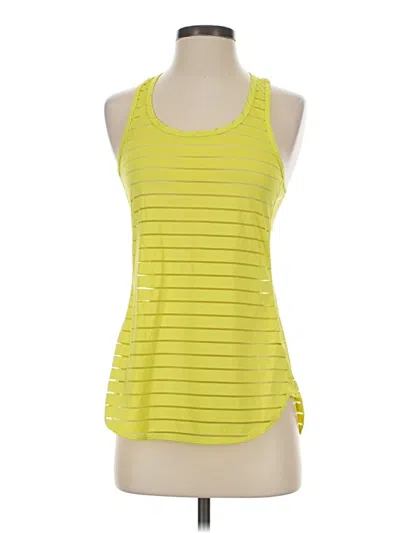 Pre-owned Zella Active Tank Top In Yellow